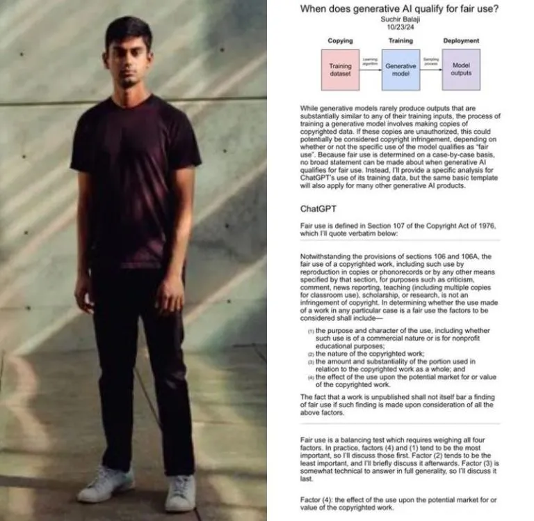 Suchir Balaji: मृत पाए गए OpenAI पर आरोप लगाने वाले सुचिर बालाजी, पढ़े ...